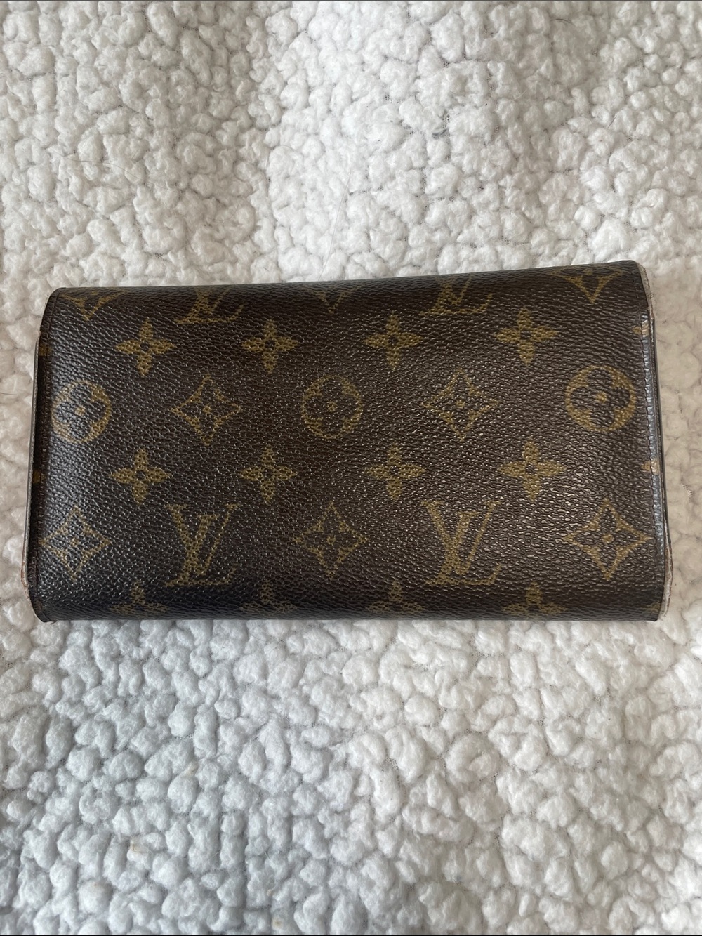 Authentic Louis Vuitton Porte Monnaie Monogram Pochette Credit Long Wallet - Picture 2 of 10